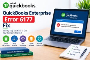QuickBooks Enterprise Error 6177 Fix